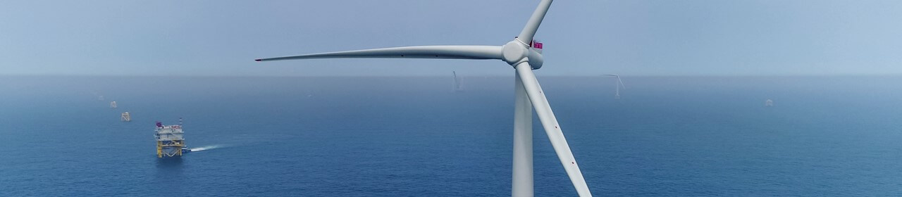Offshore wind turbine ScottishPower and Shell