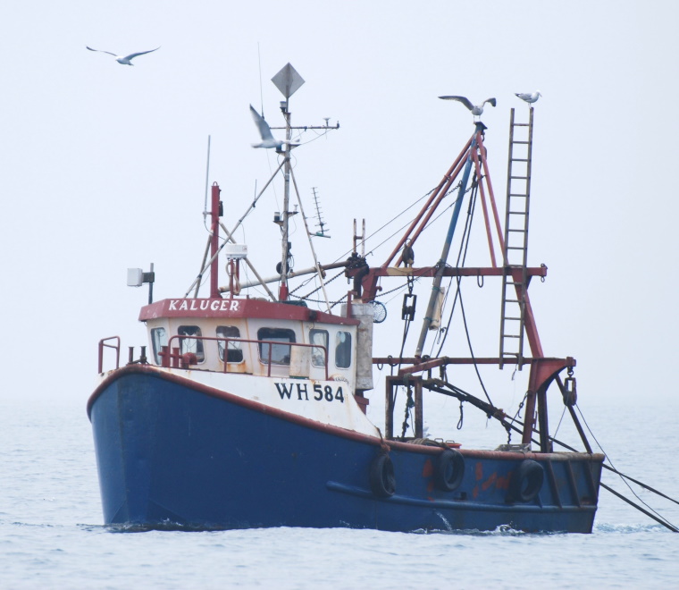 A photo of a fishing vessel