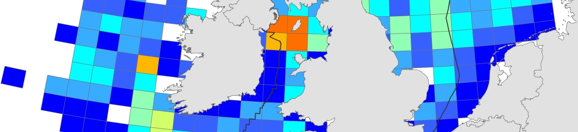 Value of commercial fishing map