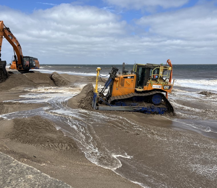 Lincolnshire beach nourishment