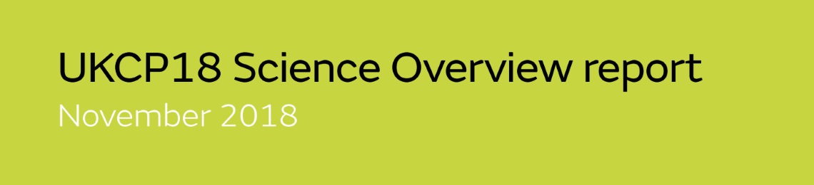 UKCP 2018 report 