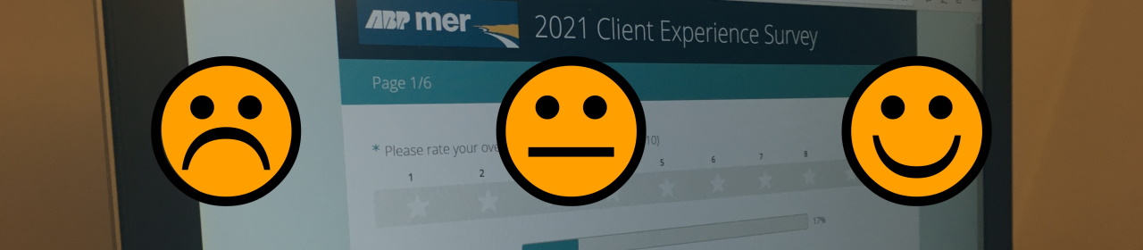 ABPmer client experience survey