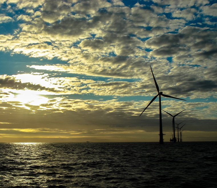 Crown Estate offshore wind farm photos