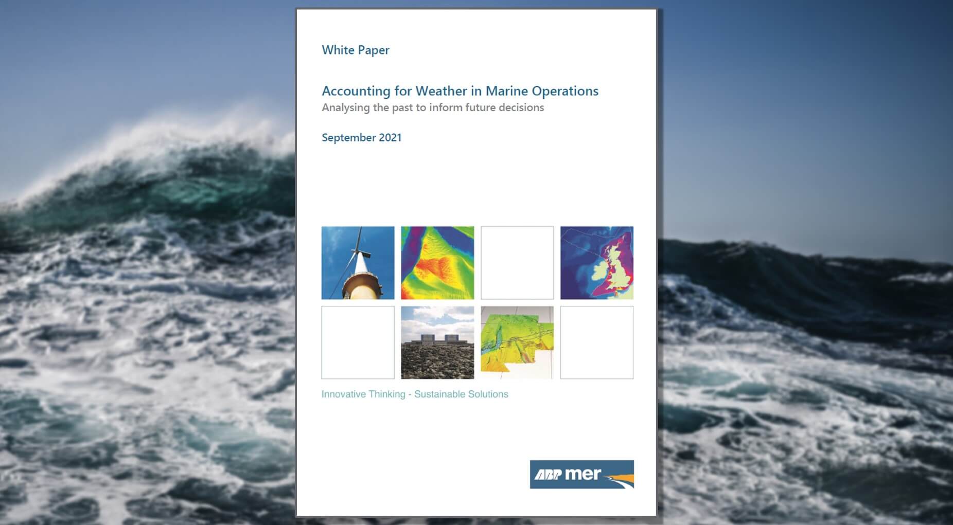 accounting for weather in marine operations