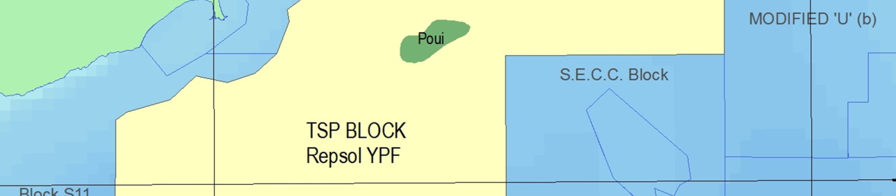 trinidad oil and gas map